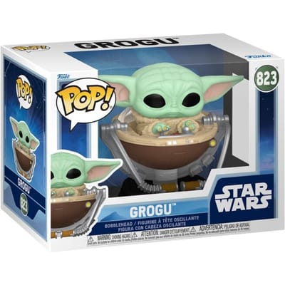 Star Wars Grogu vinylfiguur 823 Unisex Funko Pop! - Neutraal - Standard