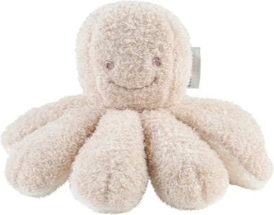Nattou TEDDY Knuffel - Octopus - 20 cm - Beige