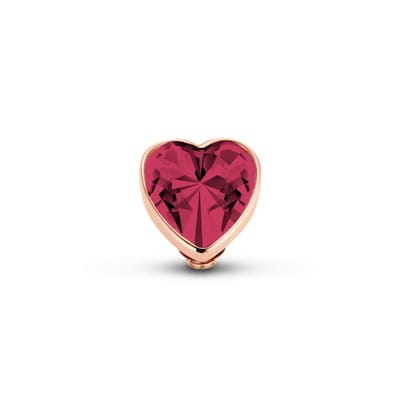 TW Heart setting RG, Fuchsia