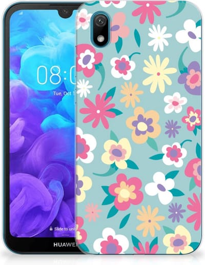 Huawei Y5 (2019) TPU Case Flower Power