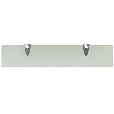 vidaXL - Zwevend - schap - 50x10 - cm - 8 - mm - glas