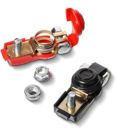 EGoods - Auto accuklem connector set voor snelle en veilige verbinding met poolklemmen