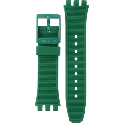 Swatch Plastic - New Chrono - SUS ASUSG407 Primarily green Horlogeband
