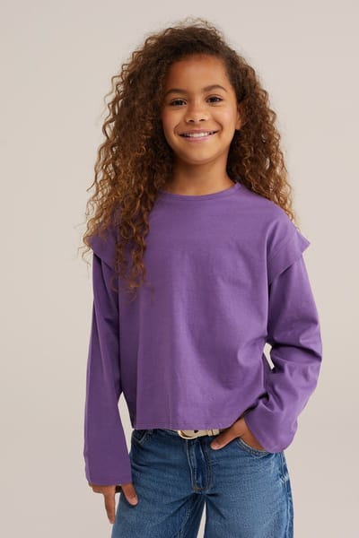 WE Fashion Meisjes T-shirt met lange mouwen