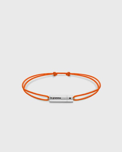 5G CABLE ORANGE CORD BRACELET