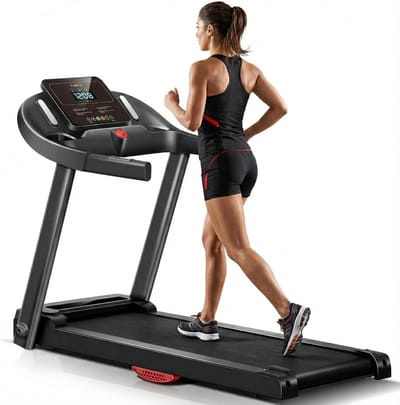 Inklapbare loopband - Hometrainer fitness - Thuis sporten - Stille borstelloze motor - 136 kg draagvermogen - Zwart