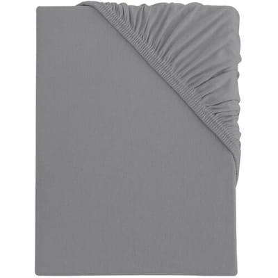 s.Oliver Jersey hoeslaken 90-100 x 200 cm (Grijs)