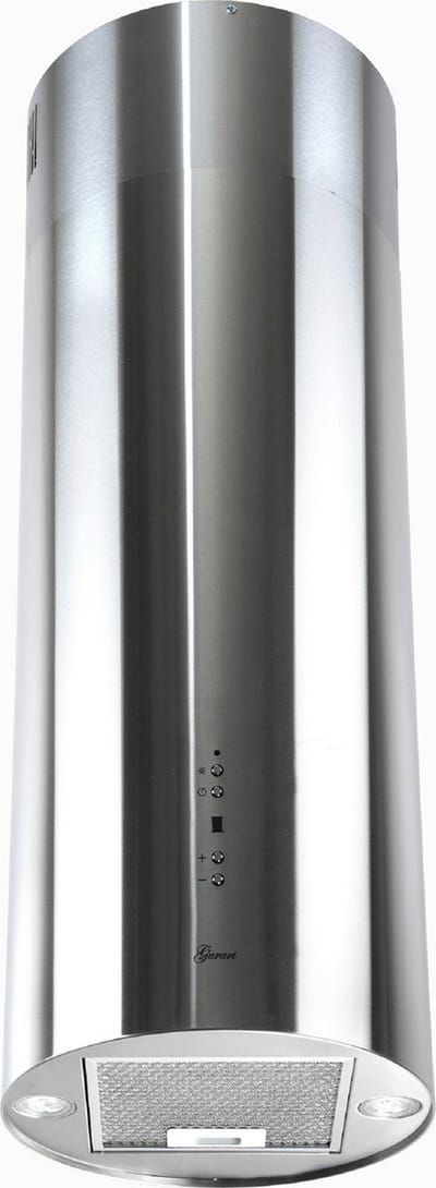 GURARI wandbovendeel GCH V 380 36 IS PRIME, Afzuigkap 36 cm, roestvrij staal, 1000m³/h