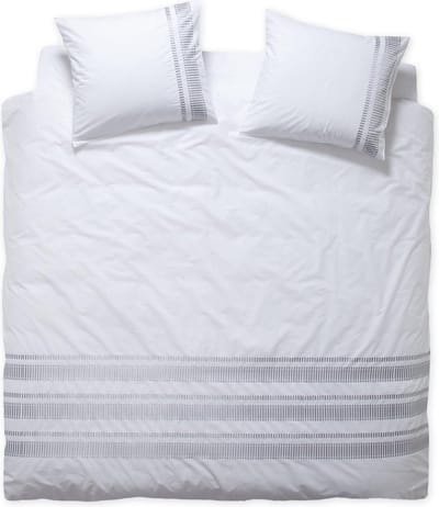 Damai Complex Dekbedovertrek - Katoen - Tweepersoons - 200x200/220 cm - White