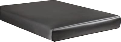 Beauty Silk - Hoeslaken - Glans Satijn - Antraciet - 90x200