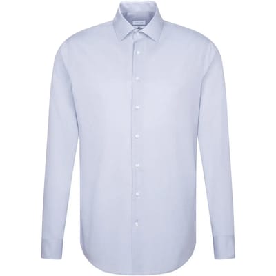 Seidensticker Men´s Shirt Slim Fit Long Sleeve SN675198 - light blue - 36