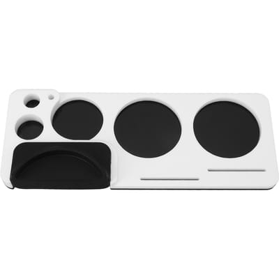 Koffie Tamper Houder Professioneel Acryl Ruimtebesparend Koffie Portafilter Houder Koffie Aanstampen white