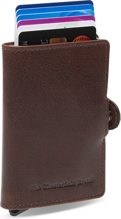 The Chesterfield Brand - Leren Pasjeshouder Bruin Albury