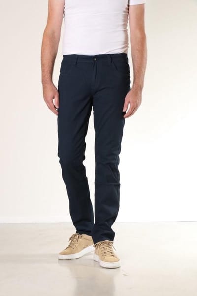 New Star Nyon navy printed broek - 30/34