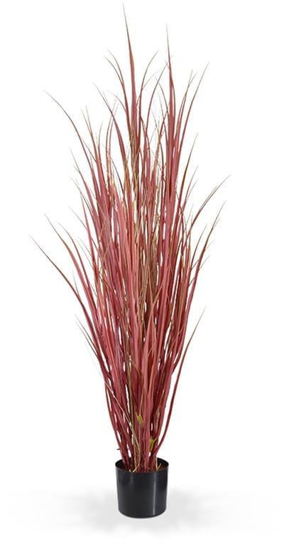 Kunst Rietgras plant deluxe 130cm - Burgundy