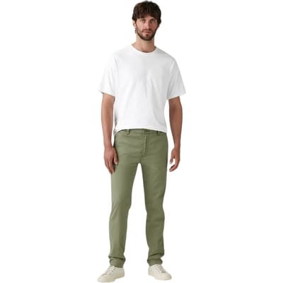 Levi's Heren Karla Ribfluwelen Textured Slim Chino's (Diep Lichengroen)