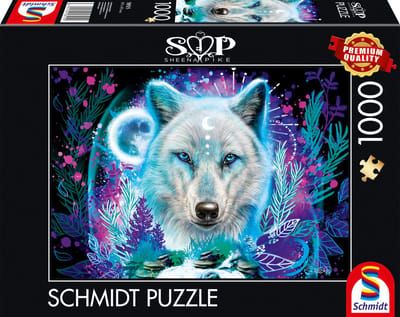 Schmidt - Legpuzzel - Neon poolwolf - Sheena Pike - 1000 stukjes - Volwassenen - vanaf 12 jaar