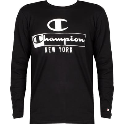 Champion Longsleeve Mannen zwart