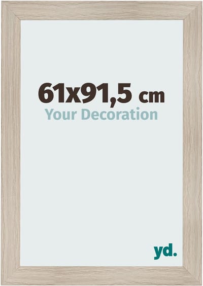 Your Decoration - Fotolijst 61x91,5 cm - MDF - Eiken Licht - Pisa