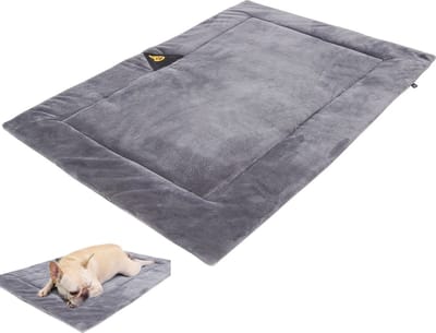 Livano Warmtemat - Verwarmingsmat - Kat - Hond - Kattenmand - Hondenmand - Verwarmd - Grijs S