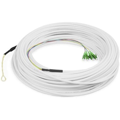 Digitus DK-3904LCA-50 Glasvezel Optische vezel Aansluitkabel 50 m Wit 9/125 µ Singlemode