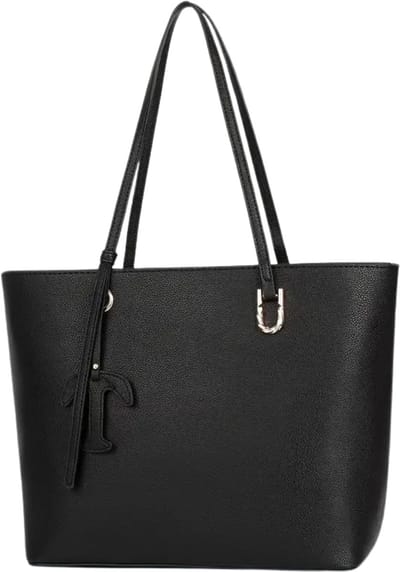 Bovista Handtas Dames - Schoudertas - School - Shopper - Schooltas - Werktas - Zwart