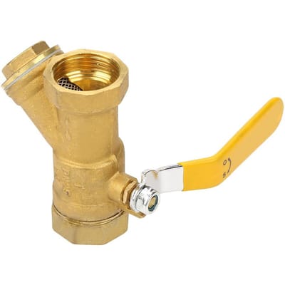 Y Type Messing Zeef Filter Kogelkraan 1  BSP DN25 Binnendraad voor Water Gas Olie