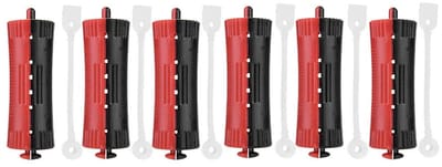 Dailygoods- Lockenwickler 6 Stuks - Krulspelden - Haarrollers - ABS Materiaal - Concaaf Ontwerp - Diverse Maten