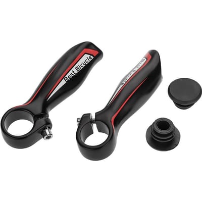 1 Paar Aluminiumlegering Mountainbike Fiets Stuur Bar Ends Handvat Einde 22.2mm