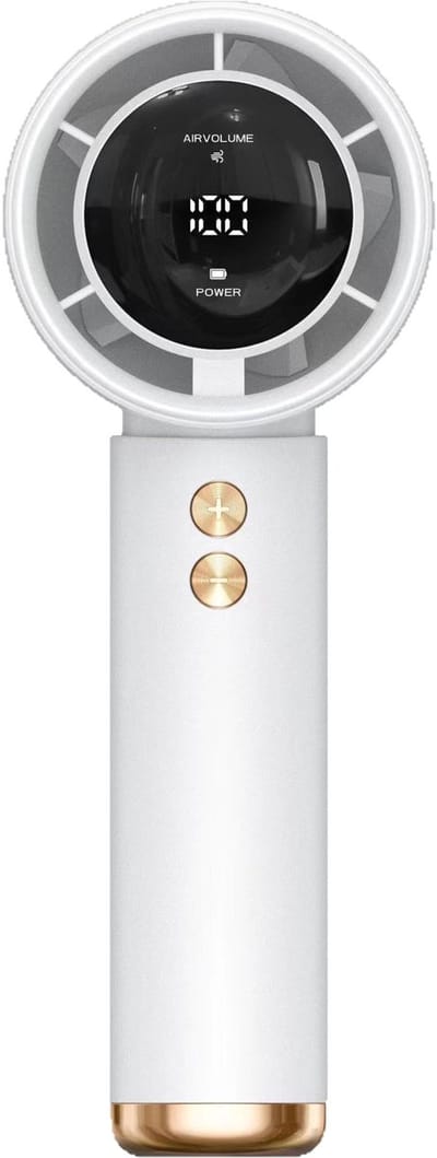 Draagbare Ventilator, Oplaadbare Draagbare Ventilator, Laag Geluid, Krachtige Luchtcirculator