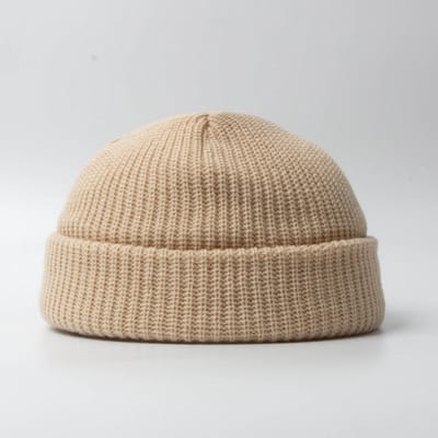 Without Lemon - Unisex Beanie - Muts - Winter - One size - Beige