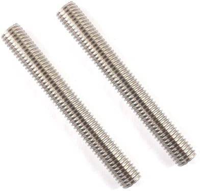 M12x40 Volledig Draadstang van RVS - Set van 10 Stuks voor Bouw en Reparatie, Duurzaam en Roestvrij