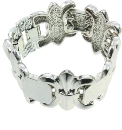 Behave - Zilverkleurige armband - Elegant detail voor smalle pols