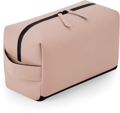 Toilettas – Nude Pink – Mat PU – Luxe & Waterafstotend – Grote Make-up & Verzorgingstas – Ritssluiting – Ruim Hoofdvak