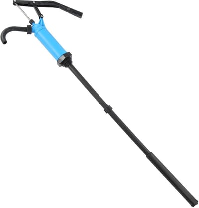 Dailygoods- Omvulpomp 40-60 l/min - Vatpomp - Handpomp - Telescopische Sifon - Comfortabele Handgreep - Ideaal voor Vloeistoffen