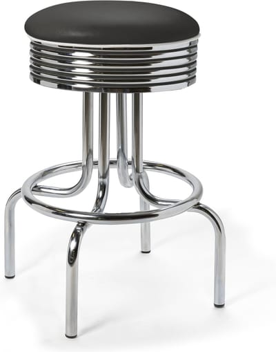 Bel Air Retro Barkruk BS-28-66 Zwart