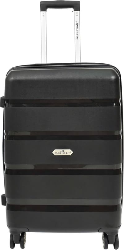Reis Koffer - Bagage Koffer - Vakantie Reizen - Lichtgewicht Uitbreidbaar - M Medium Formaat - Zwart