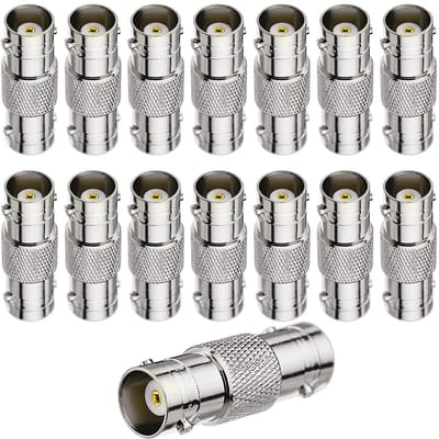 15 stuks BNC Vrouwelijk naar Vrouwelijk Adapter voor Beveiligingscamera en CCTV
