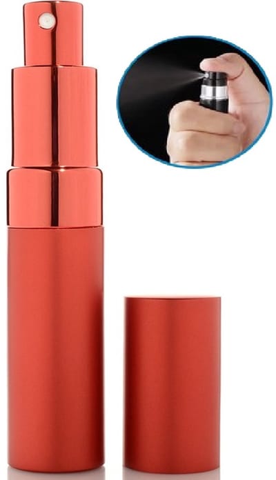 Luxe Parfumverstuiver I Parfum Flesje I Mini Parfum Flesje I Reisflesje Parfum I Reisflesje I Hervulbaar I 8 ML I Rood