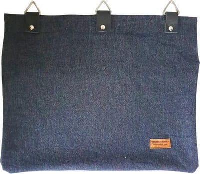 Toetie & Zo Postvanger Jeans, Denim, Spijkerstof, Postopvangzak, Opberger, Brievenbus, Handgemaakt