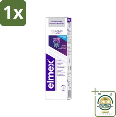 1 x Elmex Tandpasta Glazuur Professional Opti-Glazuur 75 ml- Tandpasta - Glazuurbescherming - Tanderosie - Glazuurverlies - Tandenbescherming