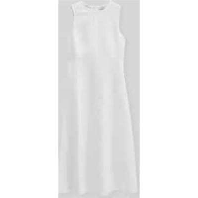 Shaped fit vrijetijdsjurk van puur linnen