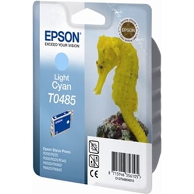 Epson T0485 inktcartridge licht cyaan (origineel)