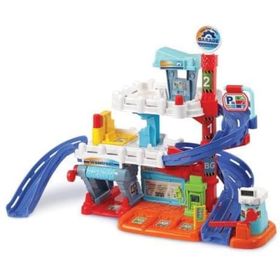 VTech Toet Toet Auto’s Pro Series Garage – Interactief Speelgoed – Met Licht- en Geluidseffecten – 1 tot 5 jaar