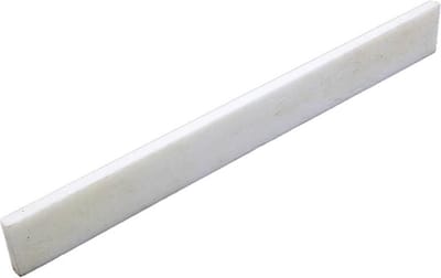Allparts BS0299000 Extra lang zadel van been voor akoestische gitaar 102x2,4x12 mm