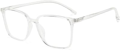 Lexium Blauw licht bril zonder sterkte - Blauw Licht Bril - Computerbril - Blue Light Glasses - Blauw Licht Filter Bril - Beeldschermbril - Met Brillendoekje - Unisex - Transparant - Game bril - Bril tegen vermoeide ogen - Bril computer/tv schermen