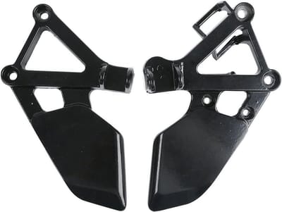 Voetsteun Motorfiets - Motor Pedalen - Rijcomfort Verbeteren - Antislip Grip - CBR250 MC19 - Zwart