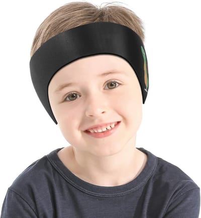 Zwemhoofdband voor kinderen en volwassenen - Waterdichte gehoorbescherming en elastische neopreen ontwerp