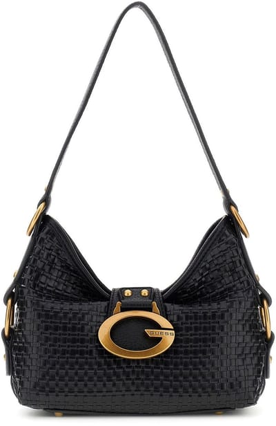 GUESS schoudertas Camden Mini Shoulder Bag Black zwart