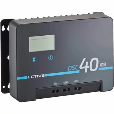 Laadregelaar zonnepaneel – boordaccu + startaccu – met noodstart – Ective MPPT DSC PRO - DSC 40 PRO